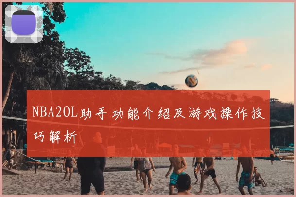 NBA2OL助手功能介绍及游戏操作技巧解析